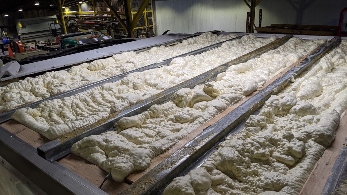 Box Truck Roof Repair and Replacement from Moon's Truck Service.